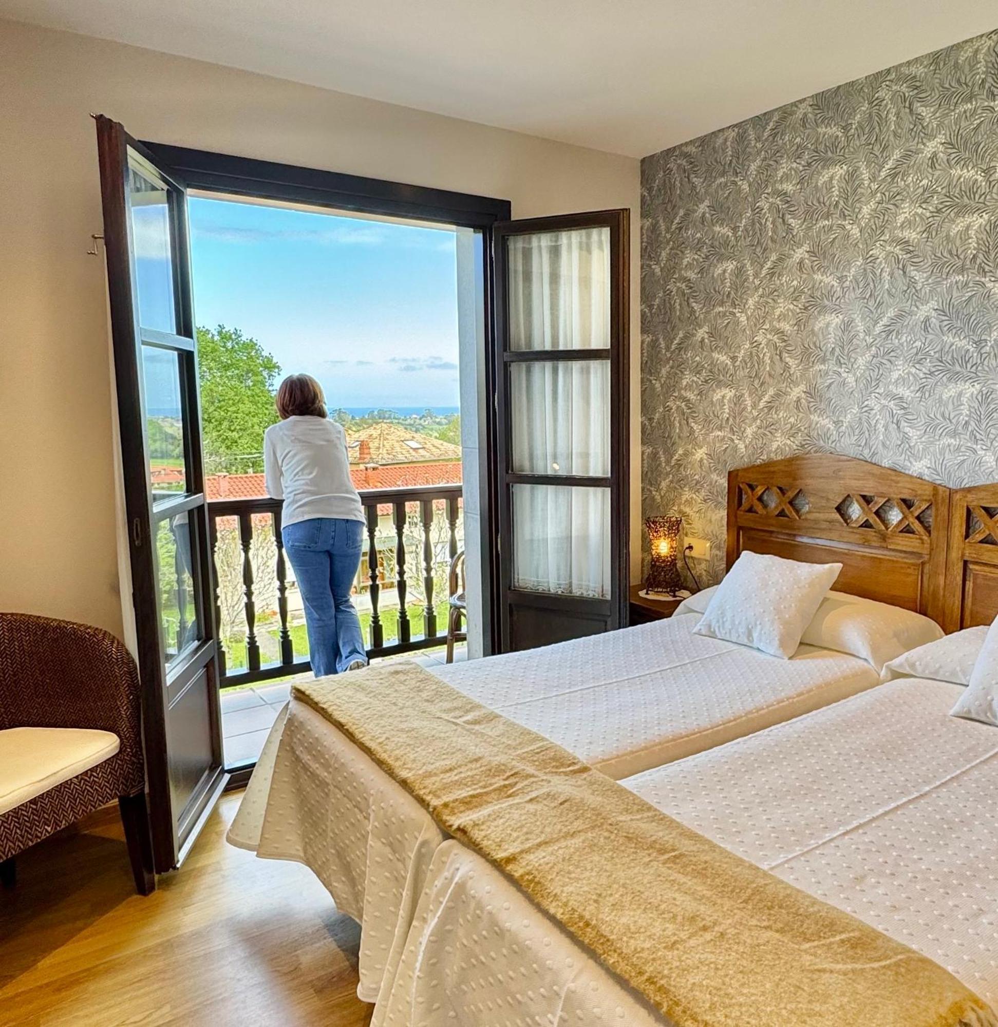 Hotel Rural El Texeu Parres de Llanes エクステリア 写真